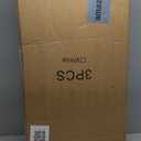 Sedeke 3PC Cylinder Pedestal for Party, Large White Cake Stand, Pedestal Display Plinth Pillars for Wedding Ceremony Birthday Party Art Decor--35.4''(L),29.5''(M),23.6''(S)