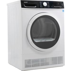 Avanti Front Load Clothes Dryer Compact 4.0 Cu. Ft. Capacity, ENERGY STAR Certified with Digital Controls, 15 Drying Cycles, Anti-Wrinkle, in White