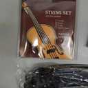 Eastar 3/4 Violin Set Fiddle EVA-3 Matte fo Beginners with Hard Case, Rosin, Shoulder Rest, Bow, and Extra Strings (Imprinted Finger Guide on Fingerboard)