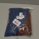 FCCAM Colonial Dress Girls Round Neck Pioneer Costumes with Purse Blue Little House On The Prairie Dress (Medium, Navy)