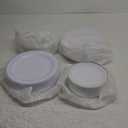 BESTSTAR 200PCS Silver Plastic Plates Set, 100 10.25 inch Dinner Plates and 100 7.5 inch Dessert Plates, Premium Disposable Plates for Party, Wedding