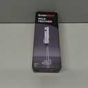 Bonsenkitchen Rechargeable Milk Frother with Stand, 3-Speed Handheld Coffee Frother, Dual Spring Whisk Electric Hand Frother Wand Drink Mixer for Matcha Lattes Cappuccino, Kitchen Gifts (Silver)