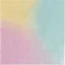 BLUE PANDA Paper Napkins for Rainbow Birthday Party (6.5 x 6.5 Inches, 150 Pack) - Rainbow Napkins - Rainbow Pastel Napkins - Multicolor Napkins for Party - Rainbow Party Napkins