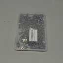 (250pcs) #8 x 1/2" 410 Stainless Steel Self Tapping Screws for Metal Plastic & Wood, Phillips Drive Modified Truss Head, High Strength Sheet Metal Screws (#8  1/2")