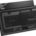 Black License Plate Frame