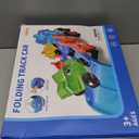 10 in 1 Dinosaur Truck Toys for Kids Toddlers Boys 3-5 4-8, Dino Carrier Truck with Foldable Track, Spray, Light & Sounds and 9 Dino Cars, Birthday Gifts for Kids Boys Girls 3 4 5 6 7 8 Year Old