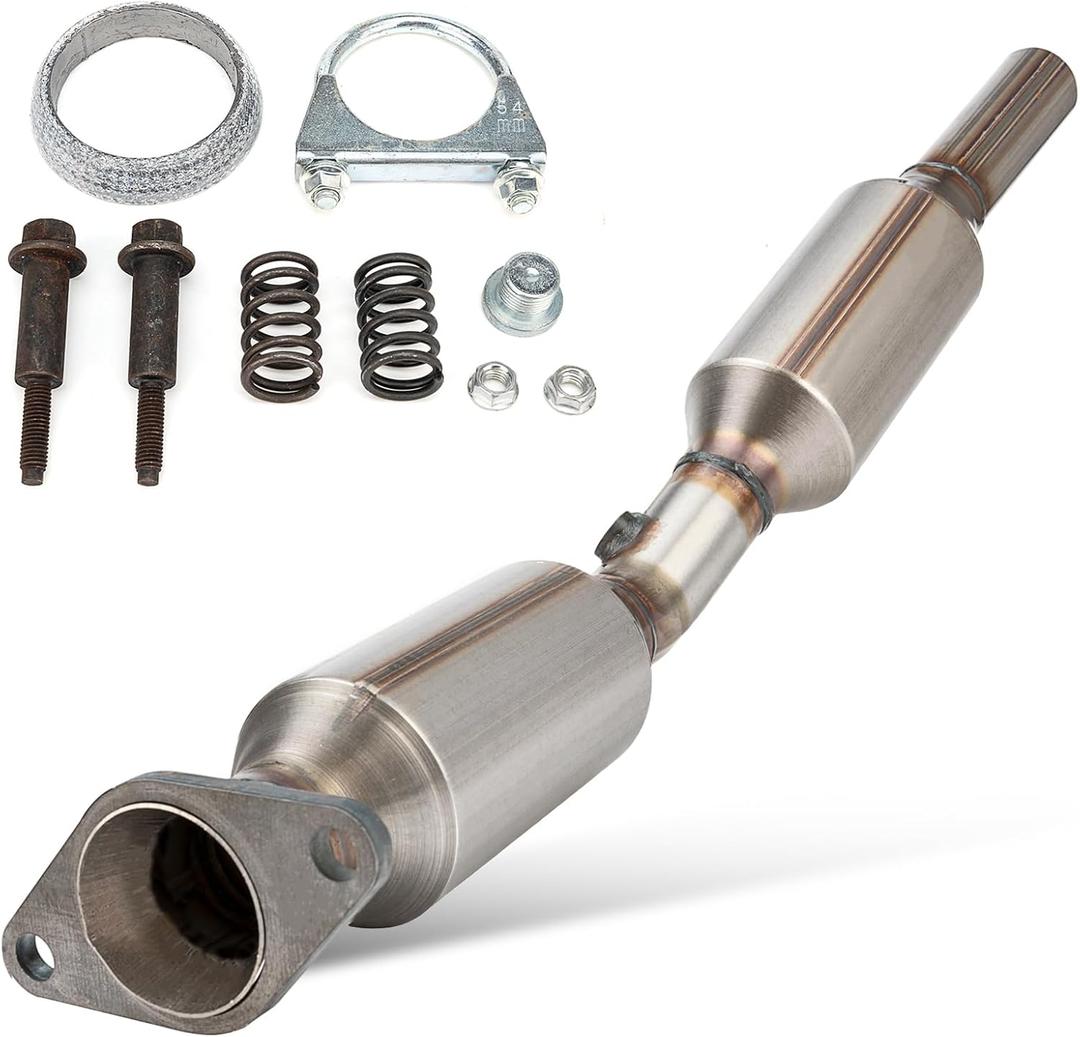 High Flow Front Catalytic Converter Kit Direct-Fit Toyota Corolla Matrix Pontiac Vibe 2003 2004 2005 2006 2007 2008 1.8L