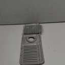 Daily Treasures 2Pack 13"x4.7" Silicone Faucet Splash Guard & Soap Dish, 5 Large Slope Sink Splash Guard, Kitchen Sink Splash Guard Sink Faucet Mat for Bashroom Kitchen Sink (Grew)