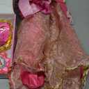 Meland Princess Dresses for Girls - Light Up Princess Dress Up for 3-10 Year Old, Costume for Girls Halloween Birthday (5-6 Years, Red)