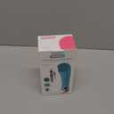 PRITECH Silicone Face Scrubber, Rechargeable Facial Cleansing Brush with Heat Massage End, Vibrating Exfoliator Scrubber for Deep Cleaning, Waterproof Face Brush for Women and Men (Green)