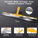 Self Leveling Tool kit, 20 Inch Spiked Roller with Telescopic Handle for Garage, Apartment, Shop, Home, Bathroom, Basement & Commercial Flooring - Includes Spike Shoes, Scraper, Heavy-Duty Canvas Bag