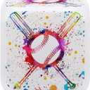 Baseball Alarm Clock for Kids Boy Girl 7 LED Color Changing Wake Up Clock Home Decor Bedroom Digital with Temperature Display