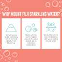 IRIS Sparkling Water Bottles, 16.9 fl oz, 24-Pack, Strong Carbonation from Mount Fuji Spring, Refreshing Japanese Natural Mineral Seltzer Carbonated Soda Water, Product of Japan (EXP 06/24/26)