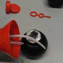 ArtCreativity Light Up Christmas Bubble Wands for Kids (2 Pack), Xmas Gifts for Grandkids, 14" Illuminating Bubble Blower with Thrilling LED & Sound, Goodie Bag Stocking Stuffers for Ages 3+