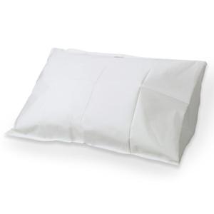 TIDI 919365 Disposable Pillowcases, White, 21” Wide x 30” Long (Pack of 100) ― Single-Use Pillowcases ― Tissue with Poly Back to Help Prevent Leak-Through ― Pebble Embossed ― Medical Supplies