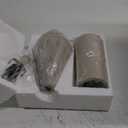 PoKat 20.25" Farmhouse Table Lamp for Nightstand, Vintage Bedside Lamps, Rustic Small Lamp, Modern Side Table Lamp for Living Bed Room Home with Linen Lampshade, Beige, Suitable for Small Place