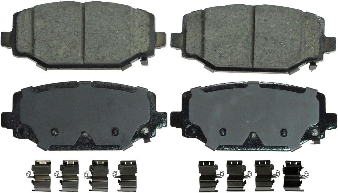 Wagner QuickStop ZD1596 Rear Disc Brake Pad Set for 2019 Dodge Grand Caravan