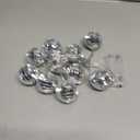 Disco Ball String Light Battery Powered Mirror Balls Ornaments for Outside Backyard Porch