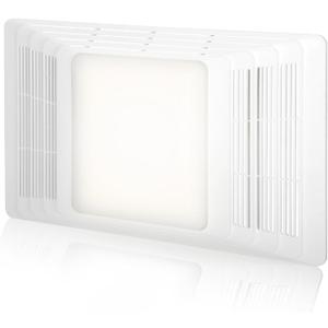 S97013662 97013662 Bathroom Fan Cover Grille Lens Assembly Kit Fit for Broan Nutone 655, 656, 657, 659, 695, HFL695, 696 Bathroom Vent Cover