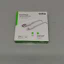 Belkin BoostCharge Lightning Cable - 6.6ft/2M - MFi Certified Apple iPhone Charger USB to Lightning Cable - iPhone Cable - iPhone Charger Cord - Apple Charger - USB Phone Charger - White