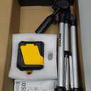 PREXISO Laser Level with Tripod, 65Ft Self Leveling Cross Line Laser Level, Green Line leveler Tool for Hanging Pictures, Home Renovation with LED Indicator & 2 AA Batteries (31-1/2 inch Tripod)