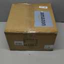 Glass Hurricane Candle Holder Decorative Gold Candle Lantern, Pillar Candlestick Holders Set of 2, Hanging Metal Holder Modern Table Centerpieces, Antique Brass