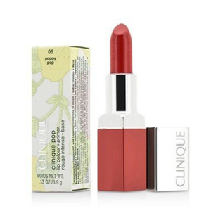 Clinique Pop Lip Color + Primer, No. 06 Poppy, 0.13 Oz