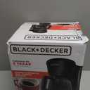 BLACK+DECKER 5-Cup Coffeemaker, DCM600B Black
