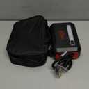 R8 Tire Inflator Portable Air Compressor, DC 12V Air Compressor Portable with Large Dual Digital Screen, 3X Faster Inflation Air Pump for Car, Bike, Ball, Motor (Red)