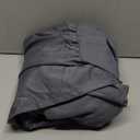 SKY BEDDINGS - Queen Size Ruffled Bed Skirt with Split Corners - 18 Inch Drop Dust Ruffle Bed Skirt with Platform Three Sided Coverage - 100% Microfiber, Dark Grey