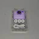 Kids Instant Digital Cameras for Boys and Girls, 1080P HD Dual-Lens Selfie Digital Camera with Print Paper & 32G Card, Christmas Birthday Gifts Toys for Toddler and Teenagers Age 3-16 Years Old (Purple)