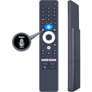 Voice Remote Control Replacement for Sansui S55VOUG OLED 4K UHD Smart Google TV