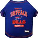 PET SHIRT for Dogs & Cats - NFL BUFFALO BILLS Dog T-Shirt, X-Small. - Cutest Pet Tee Shirt for the real sporty pup