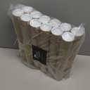 Stockroom Plus Mailing Tubes - 12 Pack, 1.5 x 12 In, Brown Kraft Cardboard - Document & Poster Storage Tubes with Caps