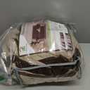 U-NICE HOME Reversible Sofa Cover Washable Couch Cover for Dogs Friendly with Elastic Straps Water Repellent Furniture Protector for 3 Cushion Couch (Sofa, Coffee/Beige)