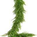 Artificial Pine Garland 6 Ft/Piece Christmas Garlands for Decoration Faux Greenery Garland for Table, Mantle, Wall, Indoor, Outdoor Winter Christmas Decor (1, 6 Ft/Piece)