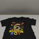 Kids 6rd Birthday Boy 6 Year Old Building Blocks 6th Birthday Boy T-Shirt