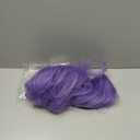 Yan Dream Purple Braid Wig 90cm Thick Long Lavender Purple Braid Hair Cosplay Wig Clip In Ponytail Dress up Accessories