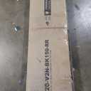 Rolanstar TV Stand with Mount and Power Outlet 59.1", Swivel TV Stand Mount for 32/ 45/ 55/ 60/ 65/ 70 inch TVs, Height Adjustable Modern Entertainment Center with Storage & LED Lights, Black TV Table