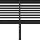 Upcanso 16 Inch Queen Bed Frame No Box Spring Required, Metal Platform Queen Size Bed Frames with 14 Inch Storage, 3,500 lbs Heavy Duty Steel Slats Support, Easy Assembly Mattress Foundation
