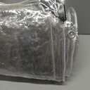 Clear Tarp, 8x16ft Clear Tarps Heavy Duty Waterproof, 14Mil Thickened Transparent Tear Resistant Waterproof PVC Vinyl Tarpaulin Enclosurewith Grommets and Reinforced Edges for Patio, Porch and Outdoor