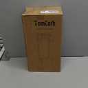 TomCare Garden Hose Holder 4 Spikes Garden Hose Reel Hose Stand Upgraded Water Hose Storage with Tool Hooks Garden Hose Hanger Organizer Holds 160ft Hoses for Outside Yard Lawn, Black