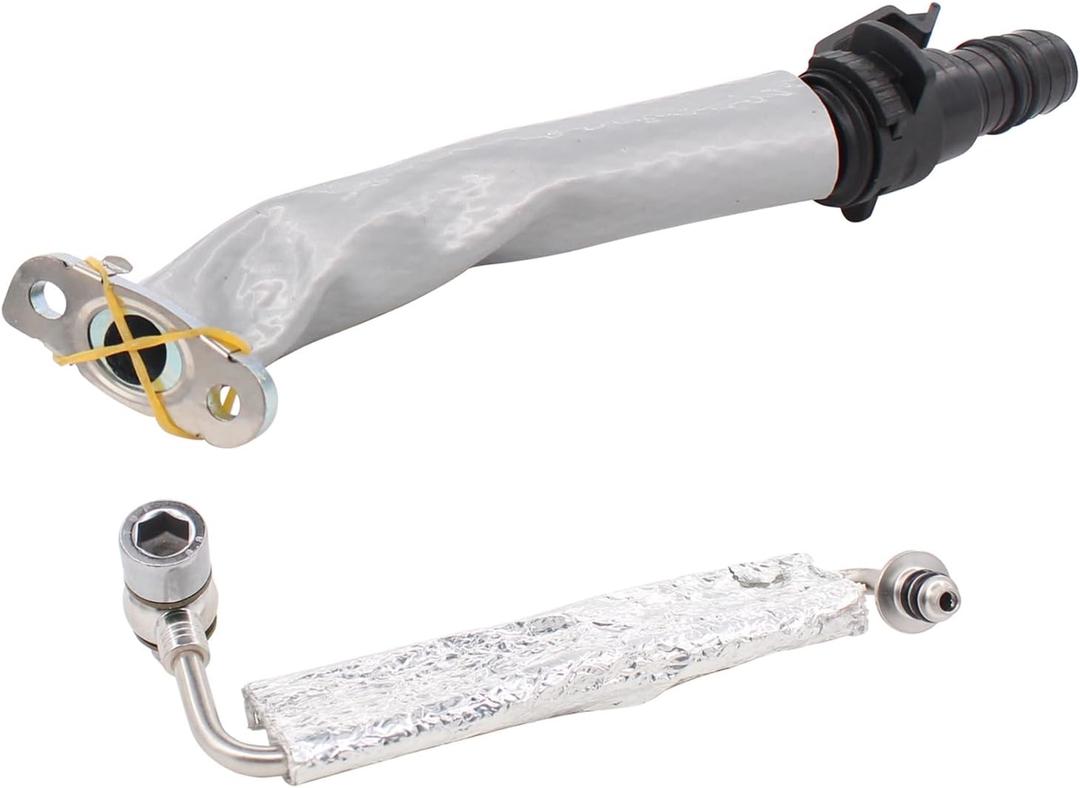 ApplianPar Turbo Oil Return Pipe and Oil Feed Pipe for Buick Encore 2013-2019, for Chevrolet Cruze 2011-2016, Sonic 2012-2019, Trax 2013-2019