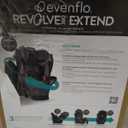 Evenflo Revolve360 Extend Convertible Car Seat with 360 Degree Rotation, Extended Rear-Facing, Forward-Facing, Booster Mode, and Secure Latch Install, Rowe Pink, Expiration Date: 2034-04-07
