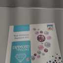 geesfayan Diamond Art Kits for Kids Ages 8-12,6 Inch DIY Gem Art Painting with 7 Inch Frame, Complete Starter Kit for Beginners, Creative Arts & Crafts Gift for Girls & Boys (Butterfly Dog)