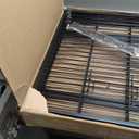 NEWBULIG Dog Playpen 8 Panels 32" Height Foldable Heavy Duty Metal Dog Exercise Playpen Puppy Fence for Indoor Outdoor Yard (Jet Black)