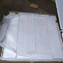 Signature Design by Ashley Wystfield Farmhouse Square Storage Coffee Table with Hinged Lift Top, Distressed White