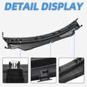 Windshield Wiper Cowl Cover Panel Compatible with Jeep Grand Cherokee 2011-2015 55079197AH Front Wiper Grille Insert (for Grand Cherokee 11-15)