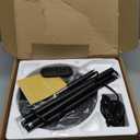 JOOFO LED Floor Lamp  Super Bright Torchiere with Remote & Foot Switch, Stepless Dimmable Tall Standing Lamp, 69" Modern Pole Light for Corner, Living Room, Bedroom, Reading, Office (Black SE)