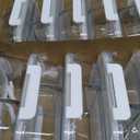 M MCIRCO [10-Pack,30 Oz Glass Meal Prep Containers 2 Compartments Airtight Lunch Bento Boxes with Lids, Glass Food Storage Containers, Microwave, Oven, Freezer and Dishwasher, White